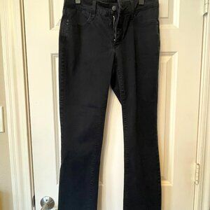 Soft Surroundings Not Your Daughter's Jeans Samantha Slim black jeans size 6P